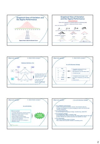 Six Sigma Tools and Techniques | PDF