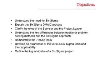 Six Sigma Yellow Belt