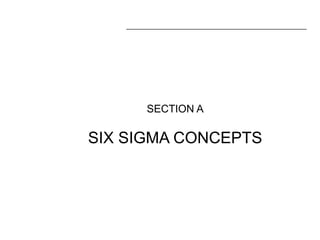 Six Sigma Yellow Belt