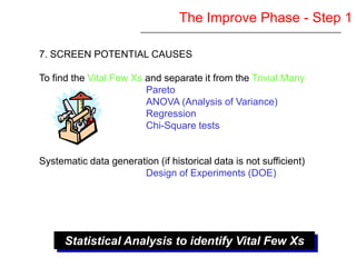 Six Sigma Yellow Belt