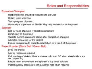 Six Sigma Yellow Belt