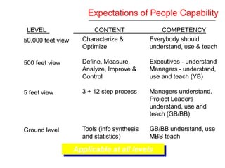 Six Sigma Yellow Belt