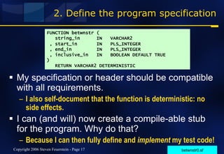 Six simple steps to unit testing happiness | PPT