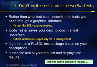 Six simple steps to unit testing happiness | PPT