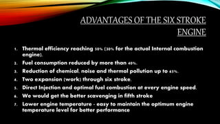 Slide 6 Engine Six Stroke Engine | PPTX