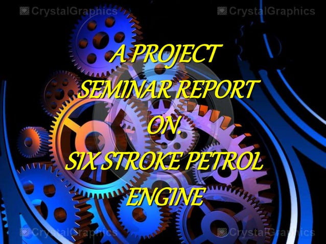 Six Stroke Engine Ppt PPT
