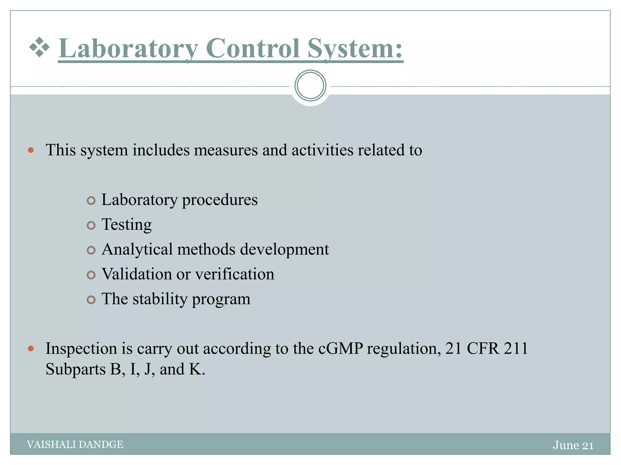 Six system inspection model | PDF