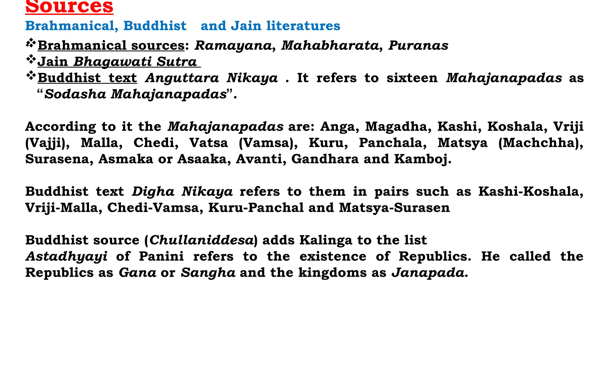 Sixteen-Mahajanapadas.pptx ancient history | PPTX