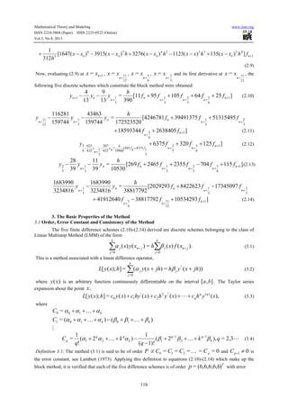 Sixth order hybrid block method for the numerical solution of first ...