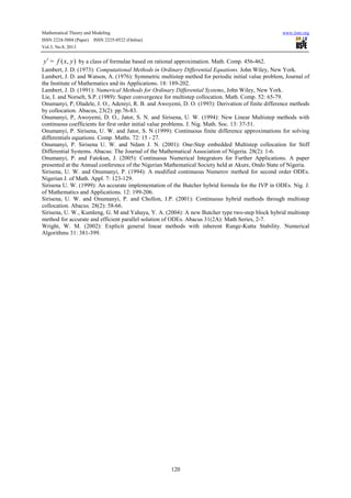 Sixth order hybrid block method for the numerical solution of first ...