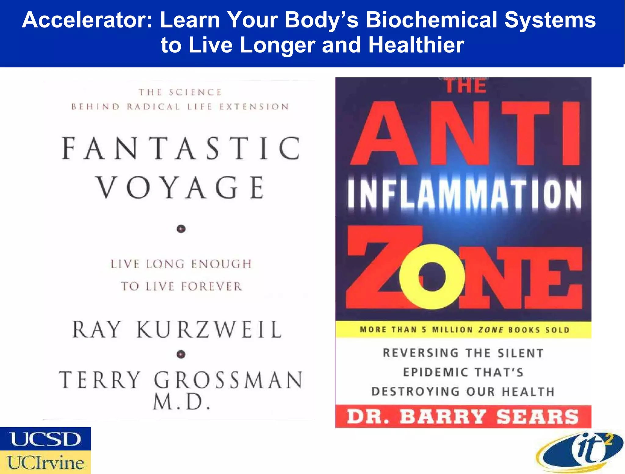 Accelerator: Learn Your Body’s Biochemical Systems  to Live Longer and Healthier 