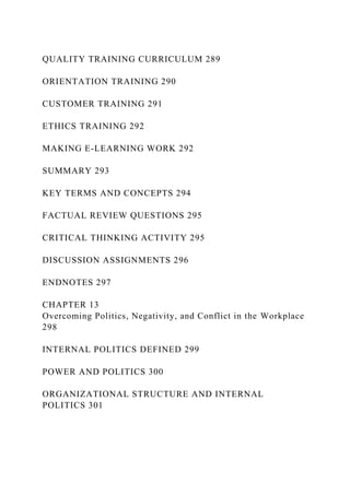 Quality Training Module Pdf SIXTH EDITIONQuality Managementfor OrganizationalExcel.docx