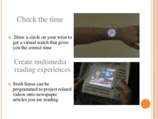 Sixth sence technology-Dhruv Patel