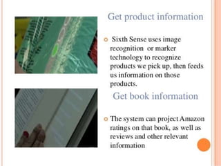 Sixth sence technology-Dhruv Patel