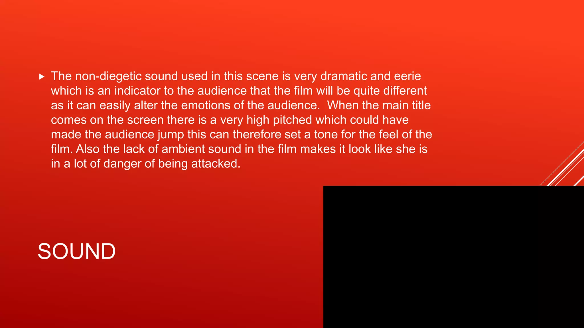 Sixth sense opening scene – analysis | PPTX