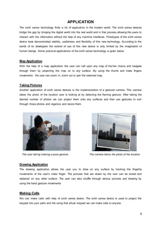 Sixth sense technology