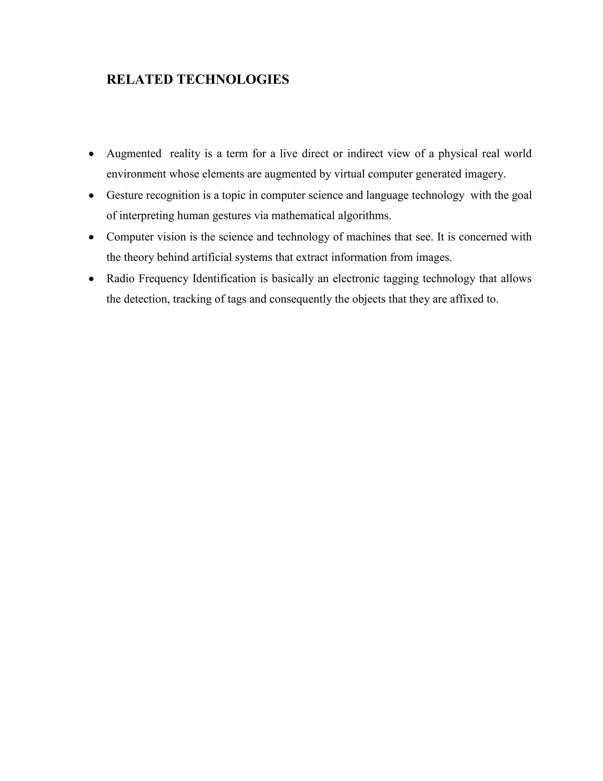 Radio Frequency Identification is basically an electronic tagging technology that allows the detection, tracking of tags and consequently the objects that they are affixed to.APPLICATIONS<br />Make a call