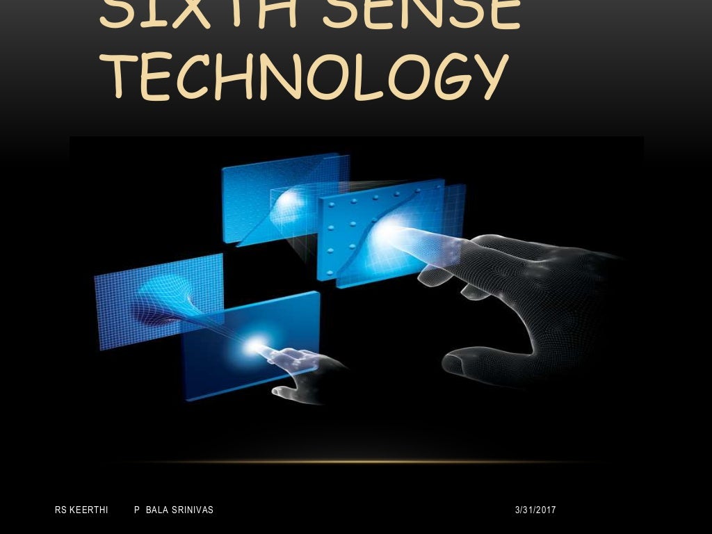 Sixth sense technology ppt