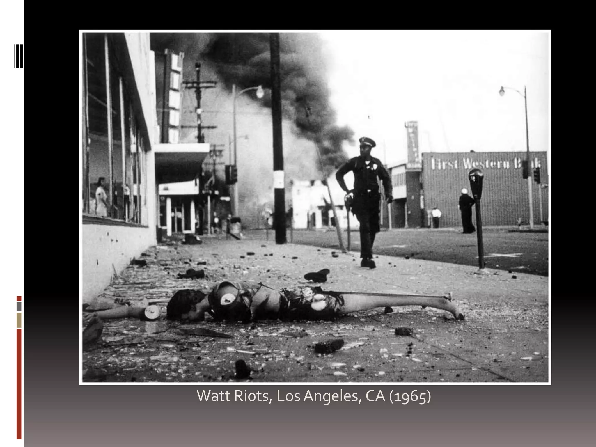 African-Americans relying on legal means to achieve civil rights goals