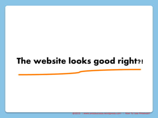 @2015 : www.sixtosuccess.wordpress.com : How To Use Pinterest?
The website looks good right?!
 