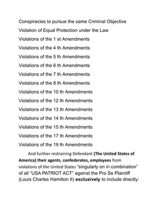 Terrorizing and Intimidations by “Live Bombing Threats”