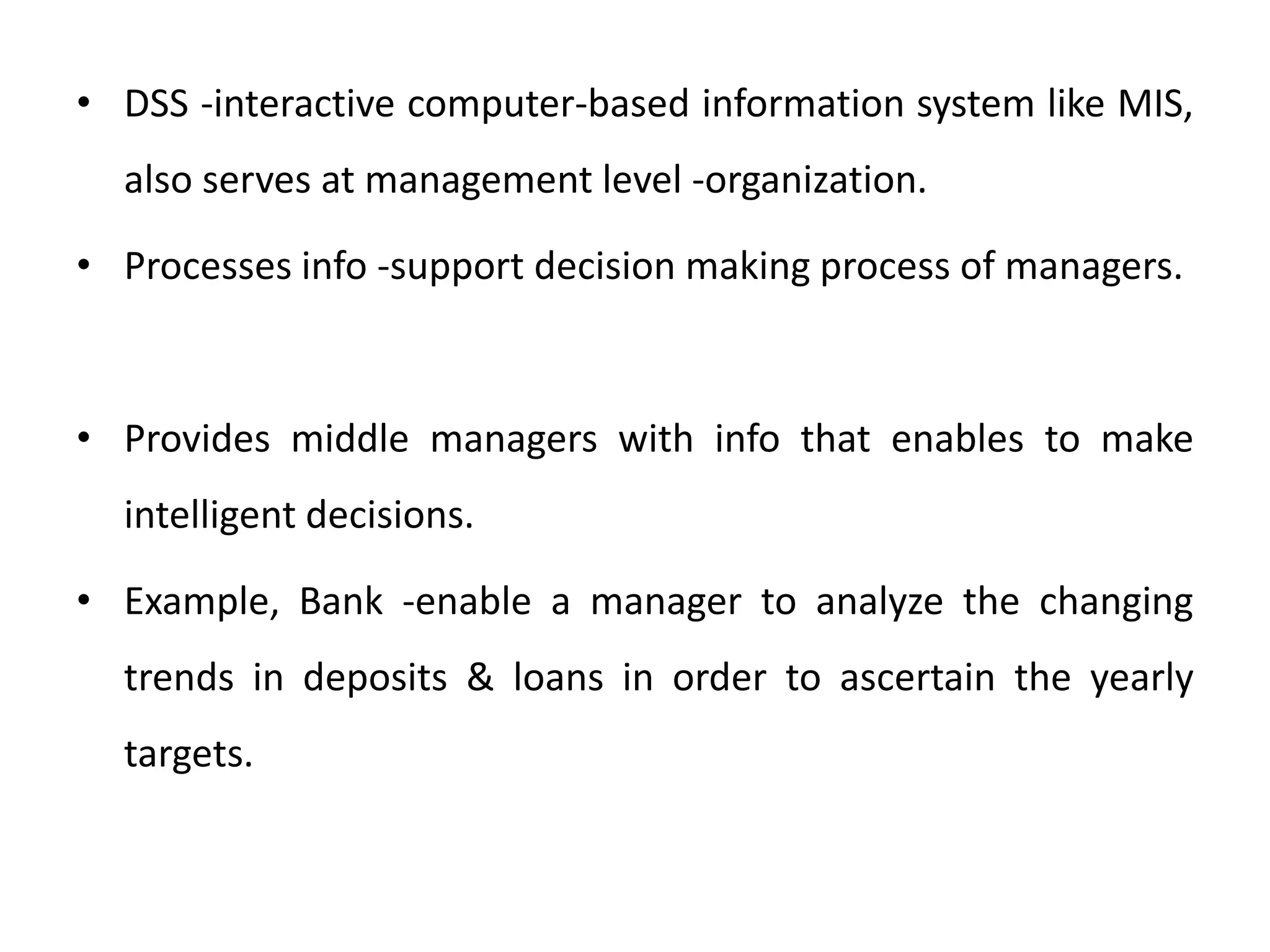 Six major types of information systems | PPTX