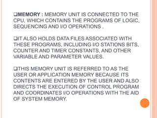 plc training report | PPTX