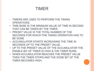 plc training report | PPTX