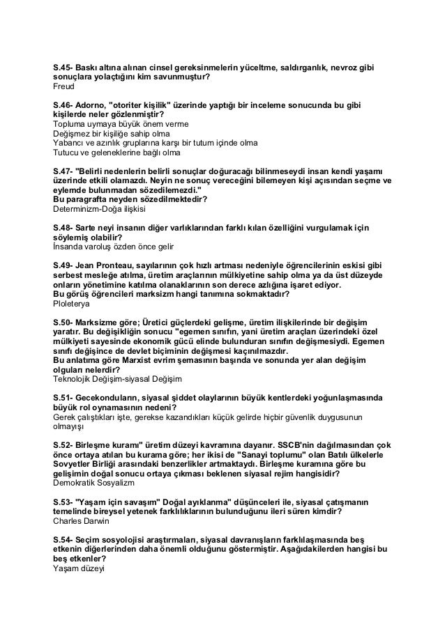 siyaset bilimi sorulari siyaset bilimi sorulari