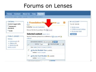 Forums on Lenses        