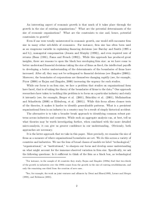 Artikel Original Teori Ukuran Perusahaan