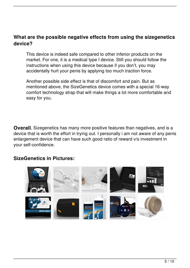 Sizegenetics Penis Extender Review