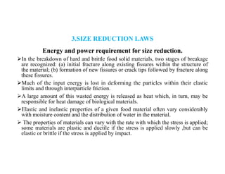 Size Reduction especially for processing and food engineers | PDF