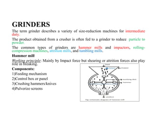 Size Reduction especially for processing and food engineers | PDF