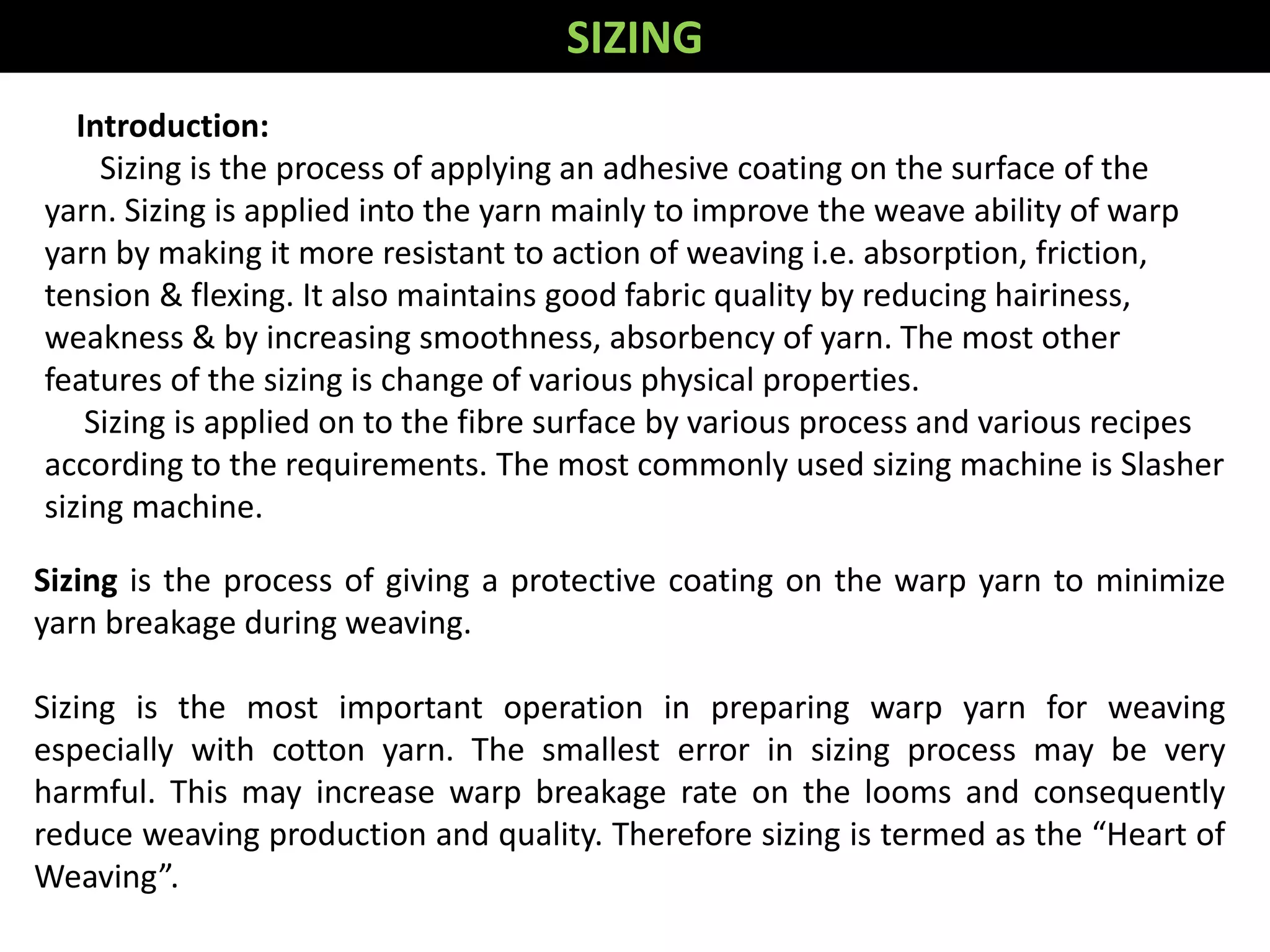 Sizing | PPTX