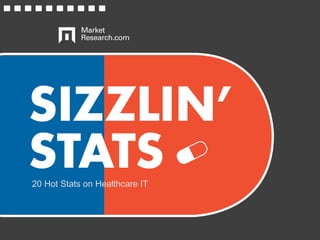 SIZZLIN’
STATS20 Hot Stats on Healthcare IT
 