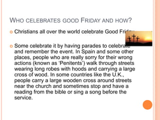 Good Friday Presentation We think people | PPTX