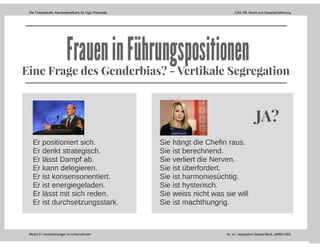Die Teilzeitstrafe: Karrierestrafbank für High Potentials CAS HR: Recht und Gesprächsführung
Modul 3 I Versicherungen im Unternehmen lic. iur. Jacqueline Gasser-Beck, eMBA HSG
 