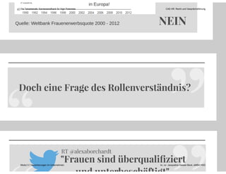 Die Teilzeitstrafe: Karrierestrafbank für High Potentials CAS HR: Recht und Gesprächsführung
Modul 3 I Versicherungen im Unternehmen lic. iur. Jacqueline Gasser-Beck, eMBA HSG
 