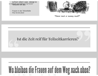 Die Teilzeitstrafe: Karrierestrafbank für High Potentials CAS HR: Recht und Gesprächsführung
Modul 3 I Versicherungen im Unternehmen lic. iur. Jacqueline Gasser-Beck, eMBA HSG
 
