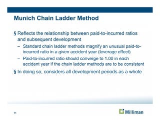 Sjf Maf Munich Chain Ladder 2011 | PDF