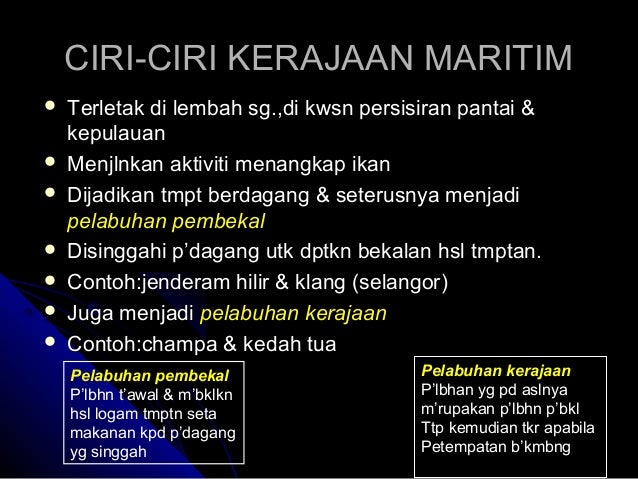 Sjh1034 Kuliah 1c Kerajaan Maritim