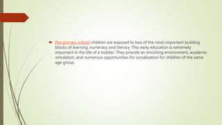 Basic Facilities in Primary School | PPTX