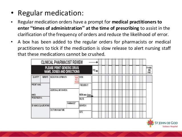 sjog subiaco hospital medication chart medications chart
