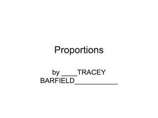TRACEY POWERPOINT