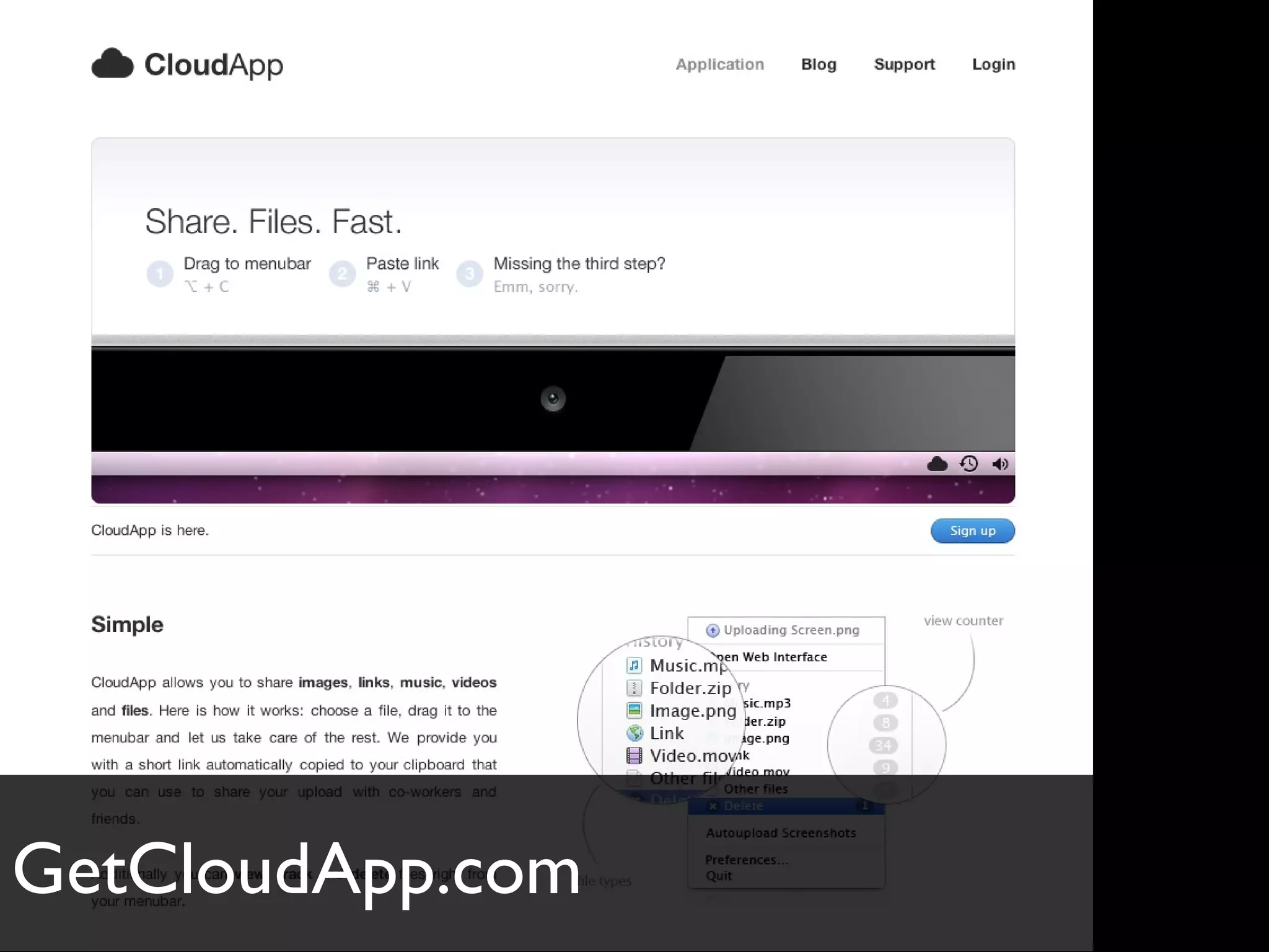 Getcloudapp
GetCloudApp.com