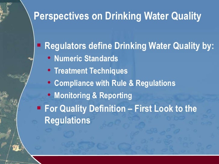 San Jacinto River Authority Water Quality 2011 Slide 3