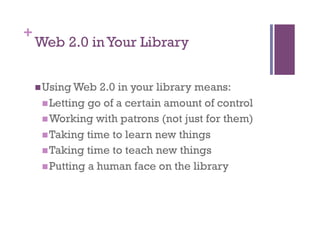 Practically Web 2.0
