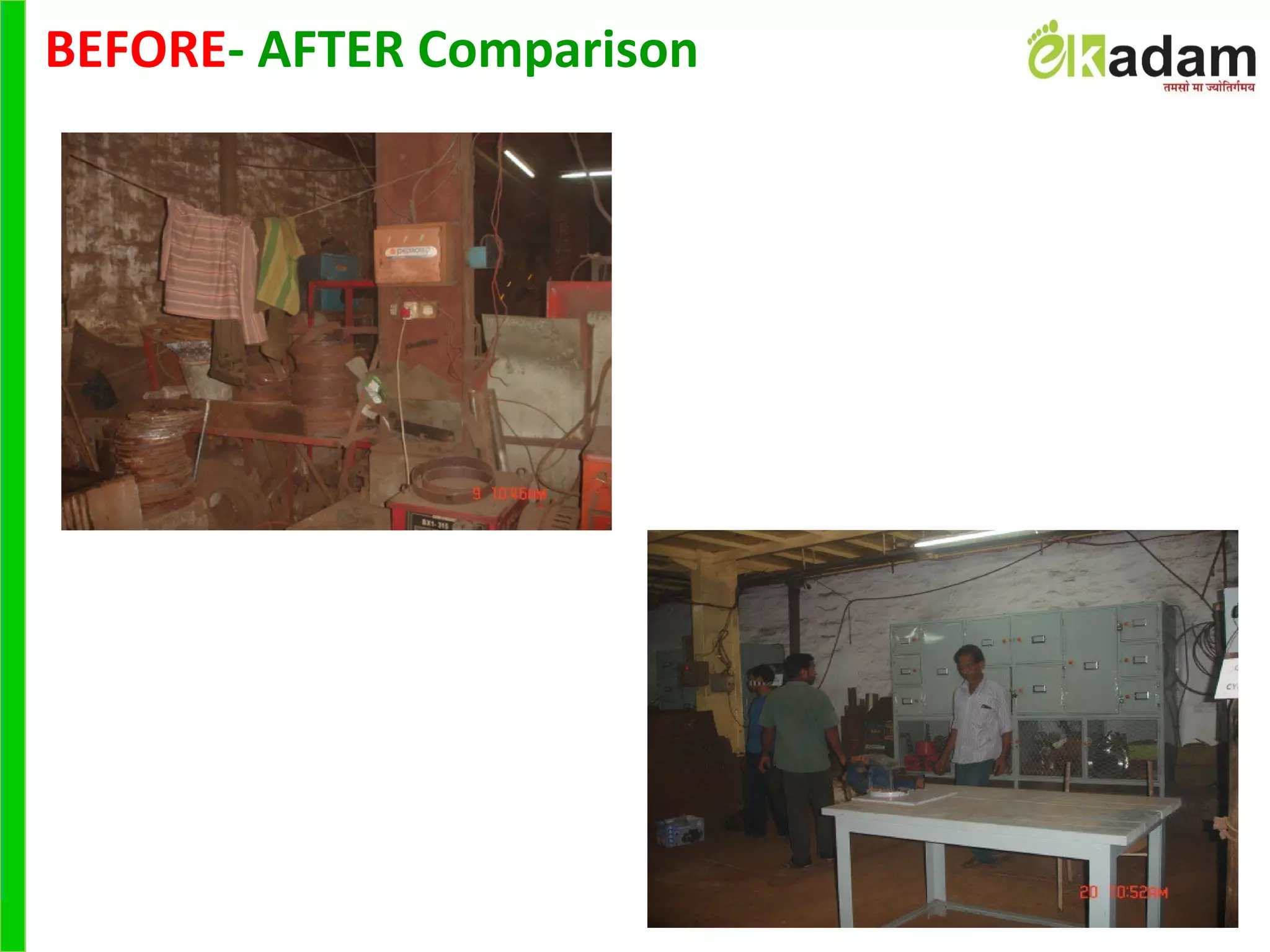 BEFORE- AFTER Comparison
 