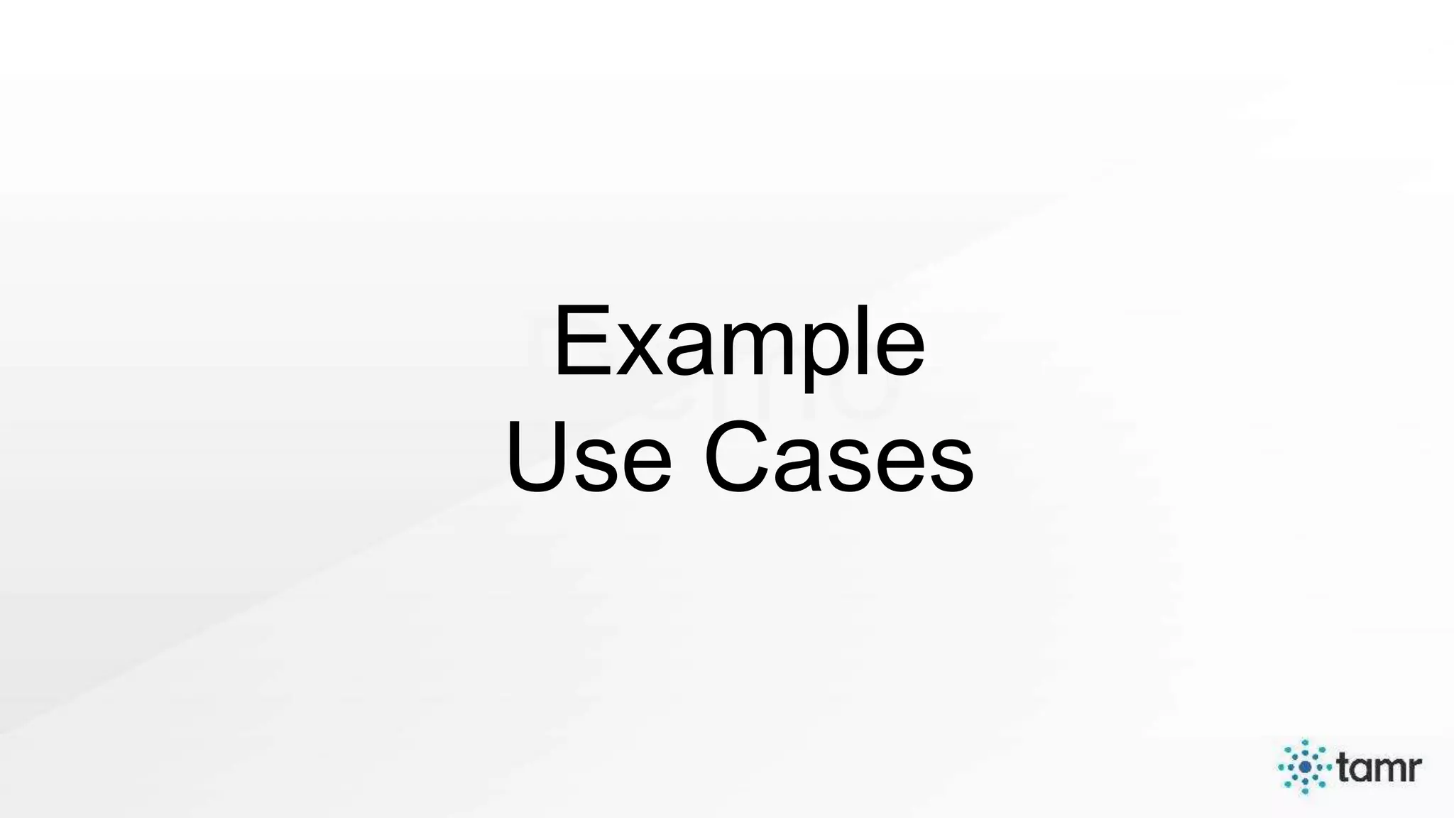 DemoExample
Use Cases
 